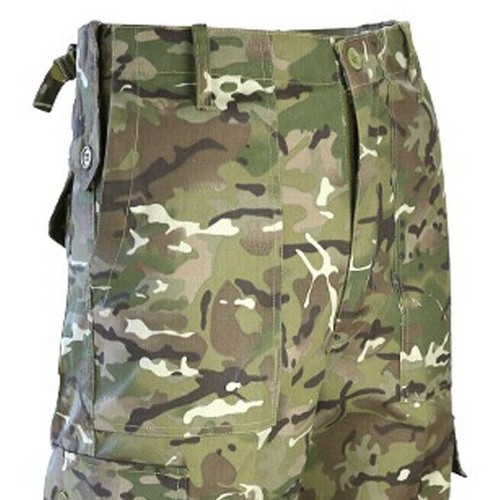 BTP Combat Trousers British Army MTP Style Military Camo Cargo Pants Kombat UK - Picture 4 of 6