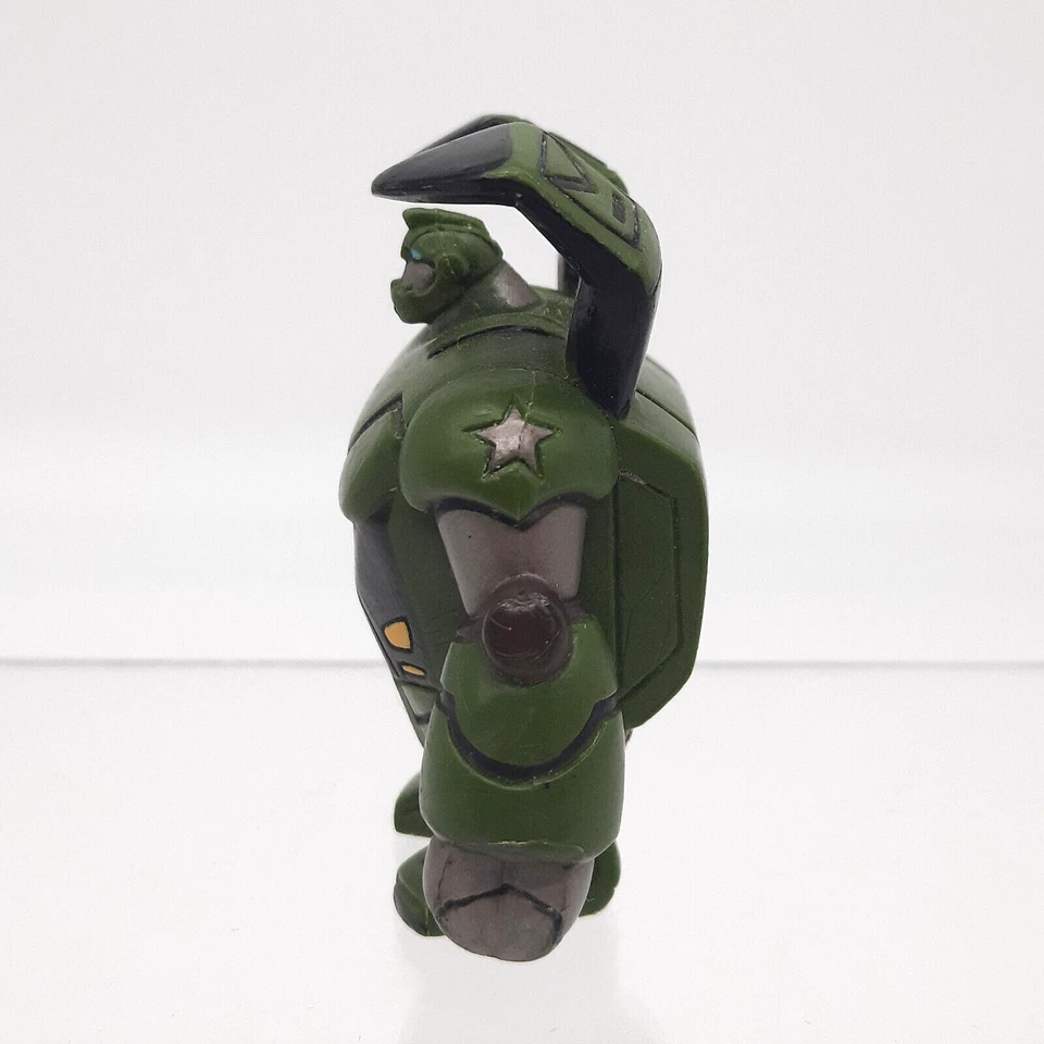 Transformers Bulkhead Animated Figure Toy Police Robot Hasbro 2008 Cake Topper - Image 2 of 4