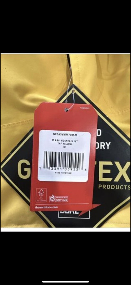 Supreme X The North Face Arc Logo Mountain Parka 'Yellow' | eBay