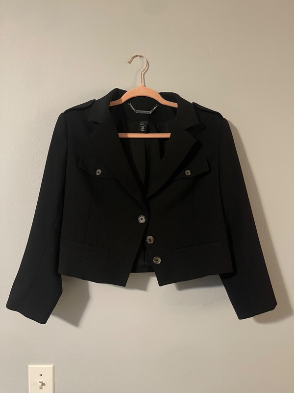 white house black market jacket, size 10