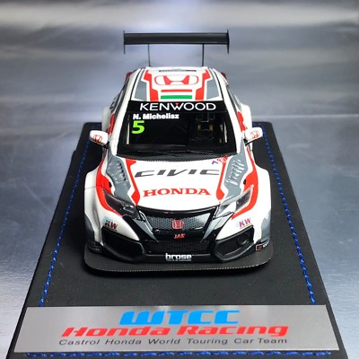 1/43 Mark Honda Civic Type R FK2 WTCC Touring Car JAS Norbert