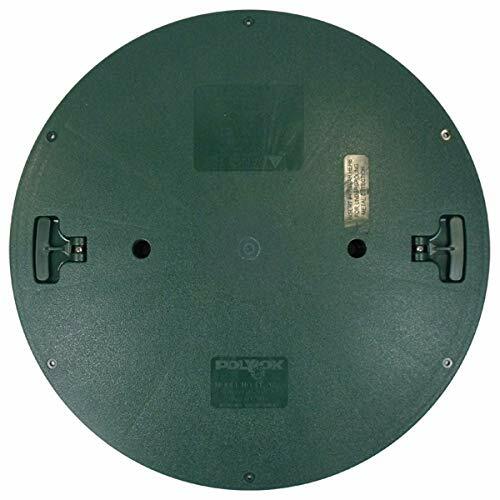TufTite Riser 20" Diameter Septic Tank Forest Green Domed