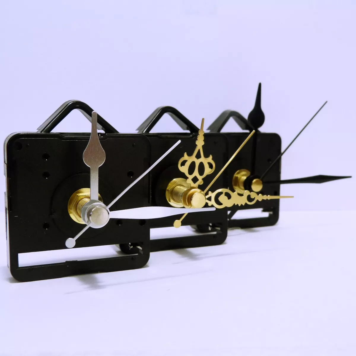 Quartz clock movement sweep mechanism non ticking with hands. eBay
