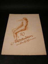 Dr. R. OFFERMANN MAPPE -10 x AKTSTUDIEN RÖTEL GRAPHIKEN*ZEICHNUNGEN ALS DRUCK*