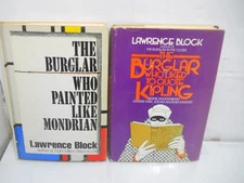 Lawrence Block ( Burglar Series ) 2 VG HC/DJ B.C.E. ~ Ships Boxed