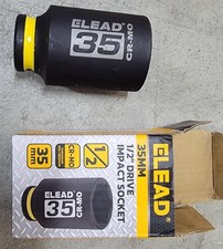 32mm 12 Drive Deep Impact Socket 6 Point Metric Axle Nut Cr-mo Steel New 32mm 12 Drive Deep Impact Socket 6 Point Metric Axle Nut Cr-mo Steel New