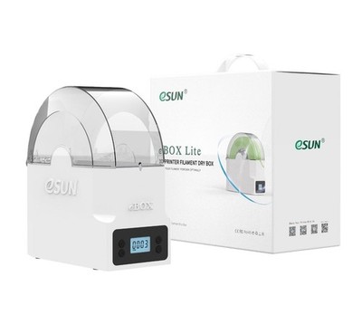 eSUN eBOX Lite 3D-Druck Filament trocknet feuchtes Filament während dem Drucken