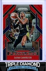 2025 Panini Prizm WNBA DiJonai Carrington Fearless Red Prizm #78/99 Lynx Z872