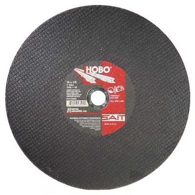 United Abrasives/Sait 23501 Abrasive Cut-Off Wheel, Type 1, 14 In Dia, 0.125 In