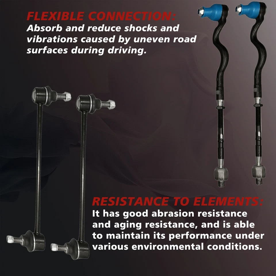 Front Lower Control Arms Assembly  Sway Bars for BMW 325Ci 328i Z4 - Image 4 of 4