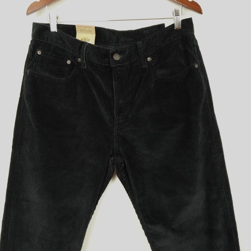 Pantalones de mezclilla para mujer Levi's de pana mamá talla 32x30 cordones negros tiro alto - Imagen 2 de 12