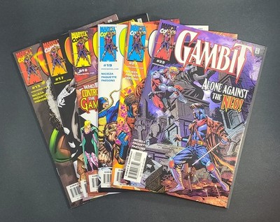 Gambit #15, 17-19, 21-22 6-Comic Lot (Marvel, 2000) Vol. 3