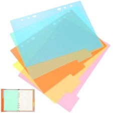  10 Pcs Intercalaires Pour Cahier Séparateurs De Carnets Notes Mini Classeurs