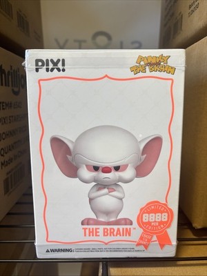 Pinky And The Brain The Brain Grumpy Pix! Vinyl Figure sealed NEW