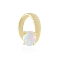 Cavill Welo Opal AnhäNger Damen Silber Vergoldet 0,80Ct Oval Eleganz