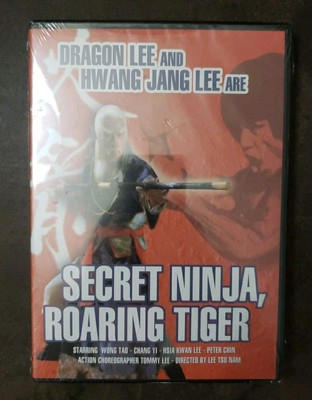 Secret Ninja, Roaring Tiger (DVD) Dragon Lee, Hwang Jang Lee, Peter Chin, NEW!