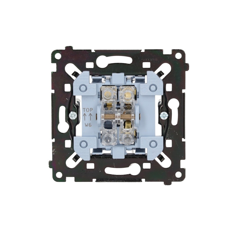 55 Staircase Switch Mechanism 10AX, 250V~, Quick-Connects, Black