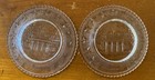 Vintage Monticello Westmoreland Clear Pressed Glass Coaster Cup Plate - Lot of 2 — photo 4