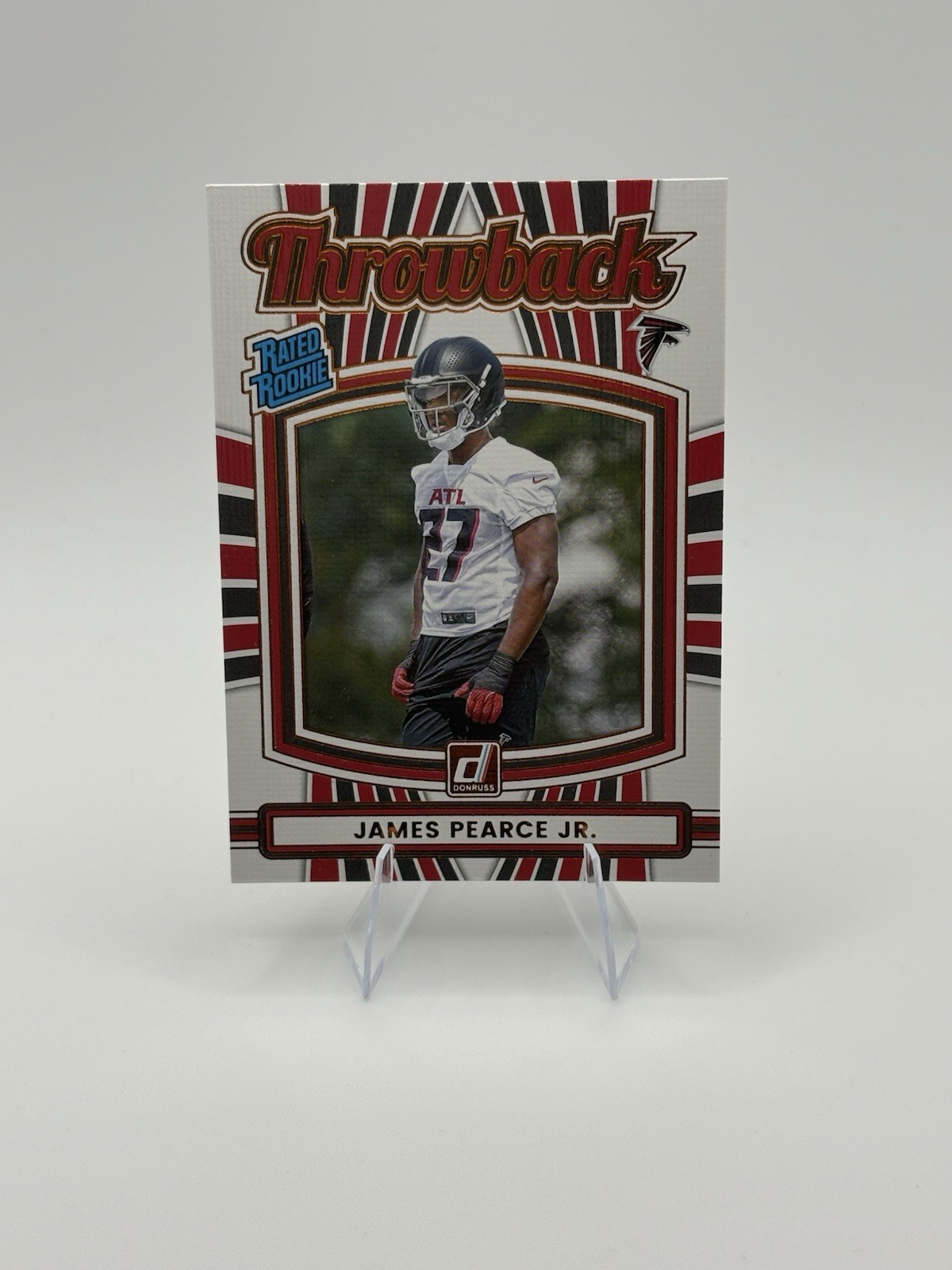 2025 Panini Donruss #363 James Pearce Jr. Rated Rookie Canvas SSP Falcons RC