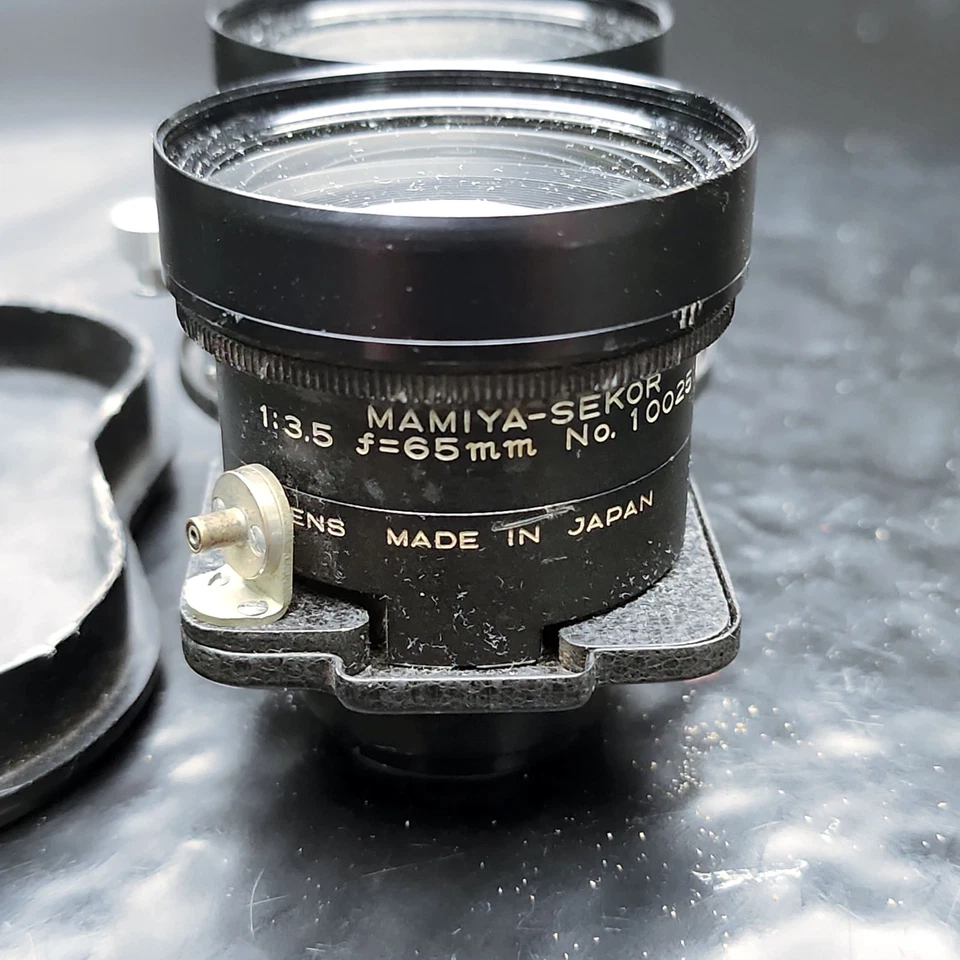 Lente Mamiya Sekor 65 mm F3,5 TLR C220 C330 Seikosha-S obturador gran angular 📷 Foto 4 de 4