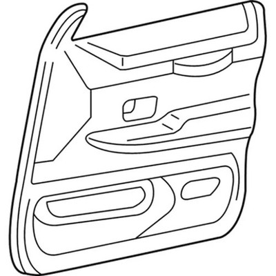 Genuine Ford Door Interior Trim Panel 9W7Z-5423943-CC