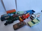 Lot of 10 w/8 Lesney Matchbox #2,#12, #21, #28, #38, #40, #47,#65+CorgiJr+ Husky