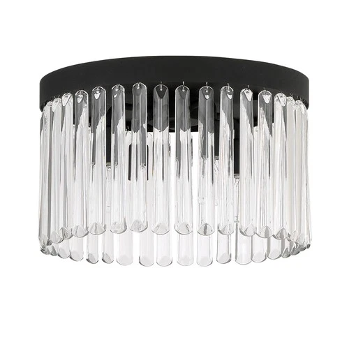 Emory 4-Light Ceiling Mount in Forge Black - Picture 2 of 6