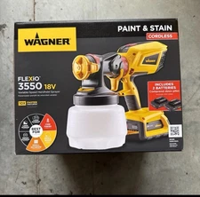 Wagner Flexio 3550 18V Cordless Handheld Paint and Stain Sprayer, 2461769