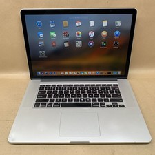 MacBook Pro 15" 2013 2.0GHz i7-4750HQ 8GB RAM 256GB SSD MacOS High Sierra