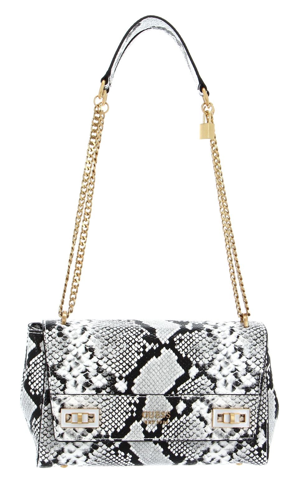GUESS shoulder bag Katey Flap Shoulder Bag Natural