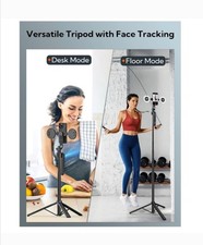 P937 All in One 72 Inch Pro Tripod with Selfie Light and Selfie Stick