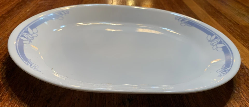 PLATO PARA SERVIR CORNING CORELLE AZUL FLORAL 12 1/4" Foto 3 de 4