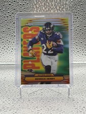 2025 Topps Chrome Power Players PP-16 Derrick Henry Refractor Baltimore Ravens