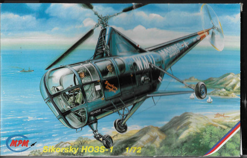 'Open Box' MPM Sikorsky HO3S-1 Helicopter 1/72 036 Contents 'SEALED'
