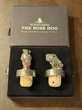 WhistlePig Vault The Boss Hog VII/I Dual Pewter Topper Set (Around the World)