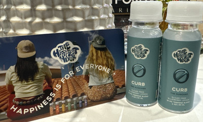 The Happiest Hour Drinks - CURB The Munchies  Blueberry Lemon (2pack  ) 2oz  