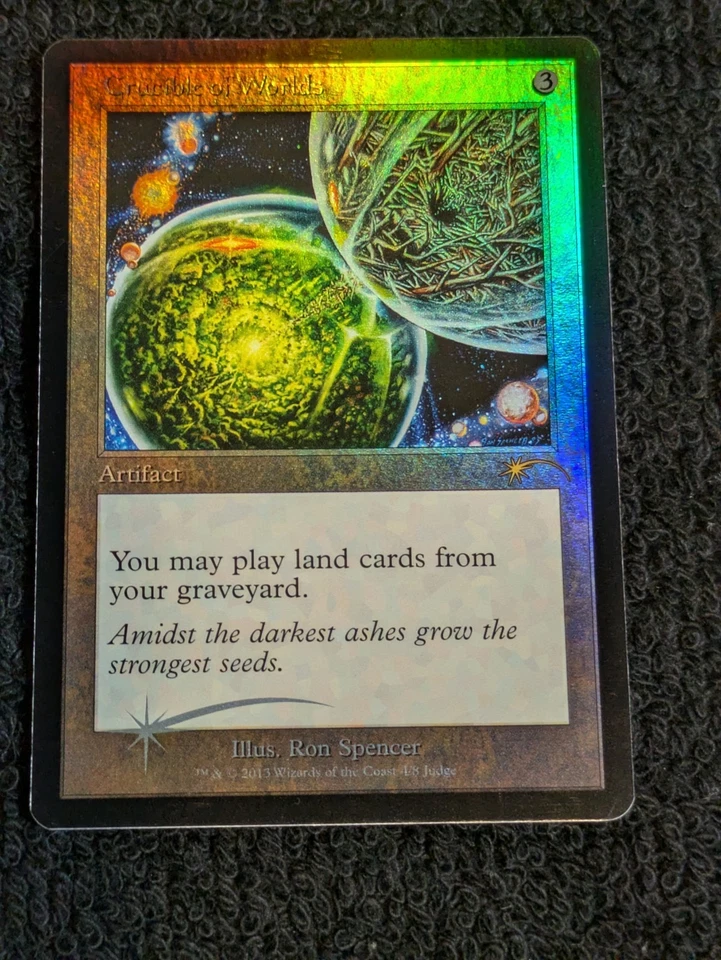 MTG Magic The Gathering Crucible of Worlds Judge Promo 2013 - Excellent  - Image 2 of 3