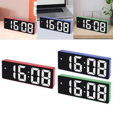 Réveil numérique avec Snooze Grand écran de 6,3 pouces pour les voyages à