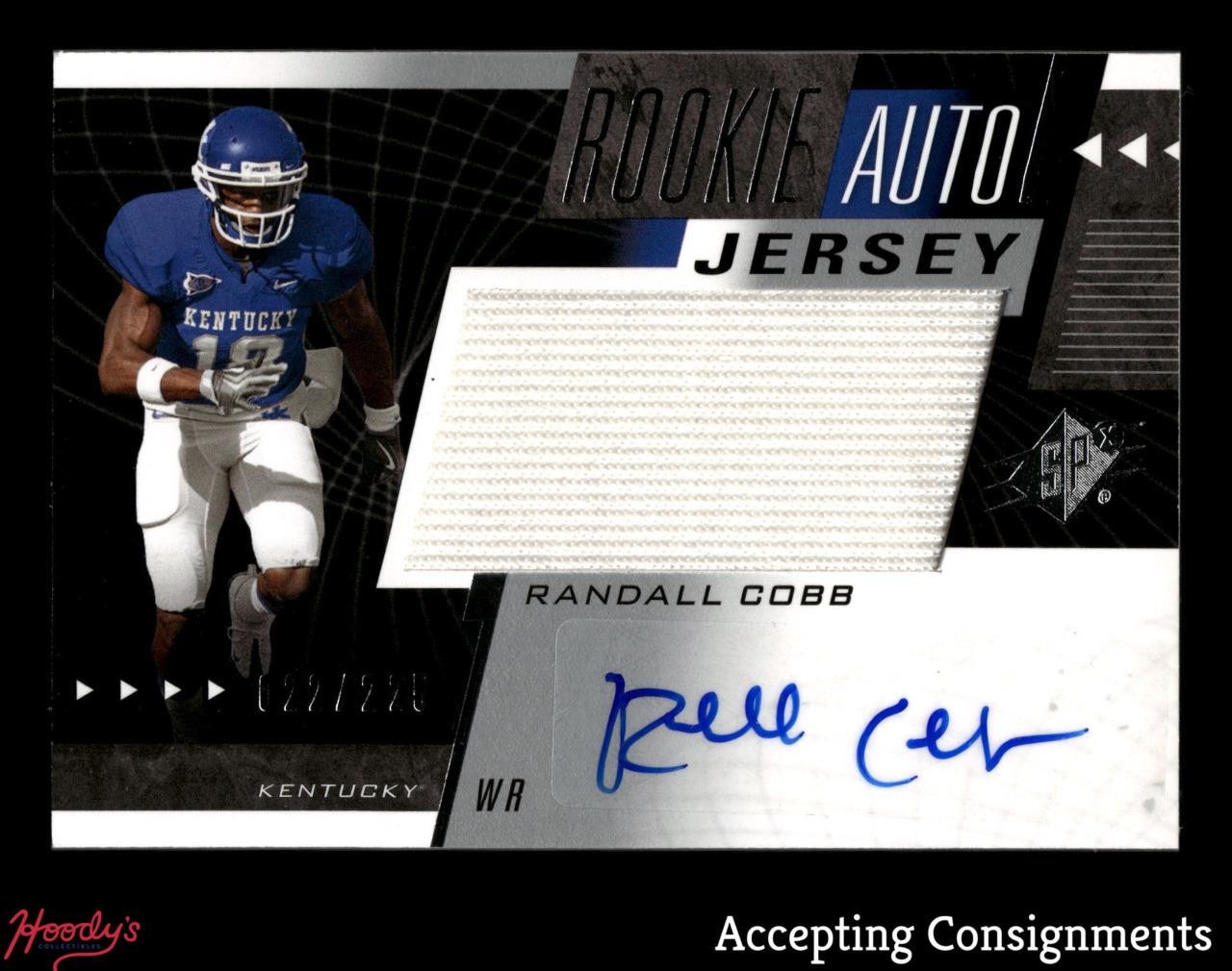 Randall Cobb Spx #61 Signed Jersey