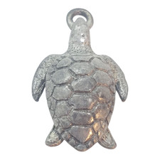 Sea Turtle Pendant Sterling Silver Charm Nautical Ocean Tortoise