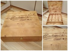 Brauerei Budweiser Budvar Leere Holz Kiste