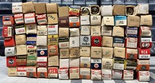 HUGE LOT - 92 Vintage Radio Television Vacuum Tubes
