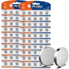100X LR626 AG4 377A 376 377 1.5V Alkaline Batteries for Blood Glucose Meters