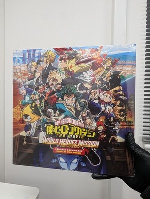 My Hero Academia : World Heroes Mission  (LP Vinyl) Scuffed Cover see pics