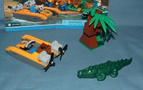 TOWN: CITY, JUNGLE STARTER SET 60157 - LEGO - 2017 - USED