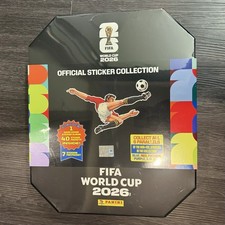 2026 Panini Soccer FIFA World Cup Sticker Stadium Box Costco HardCover-Sealed