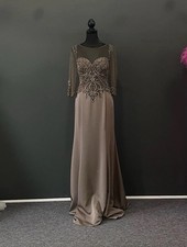 MGNY Women s Size 10 Mocha Brown Mother Of The Bride Dress