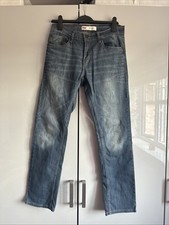 Jeans Levi’s 511 slim uomo blu scuro lavaggio sbiadito W29 L29 usato in ottime condizioni