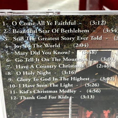 ZION FAMILY Christmas CD holiday acoustic Seneca SC gospel Christian group  - Imagen 3 de 3