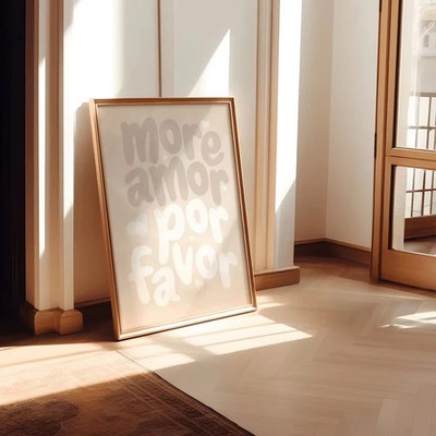 Moderne Wandkunst Leinwanddruck Liebe Abstrakt Minimalistisch Schlafzimmer